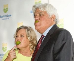 Jay Leno takes Lyme Disease Challenge