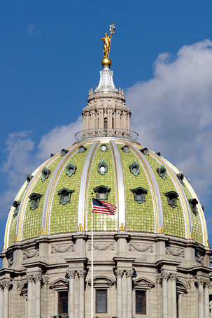 PA state capitol